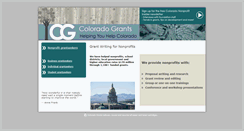 Desktop Screenshot of coloradogrants.org